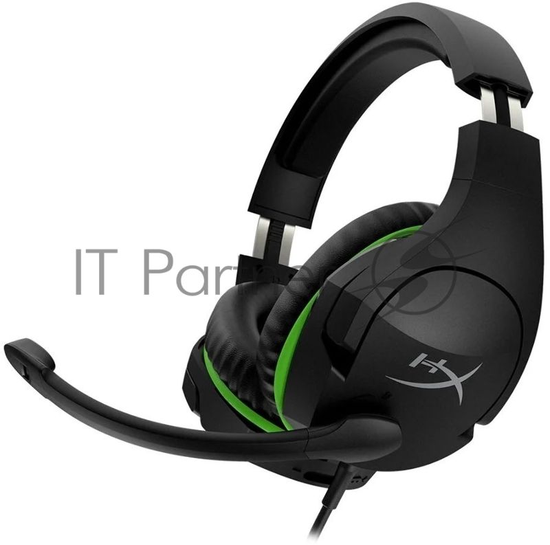 Гарнитура проводная HyperX Cloud Stinger черный/зеленый для: Xbox Series/One (4P5K1AA)