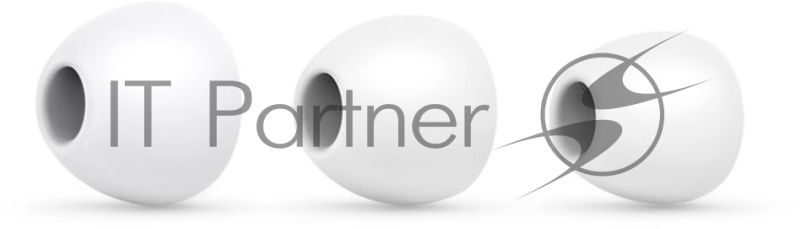Гарнитура вкладыши Philips TAE1105WT/00 1.2м белый проводные в ушной раковине