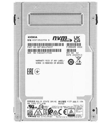 Твердотельный накопитель SSD KIOXIA (Toshiba) 2.5"; 3.2TB CD7-V KCD71VUG3T20 PCIe Gen4x4 with NVMe 1.4, Bulk