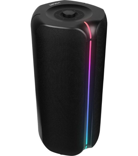 Портативная колонка Ural Болт 64х21 черный 640W 2.0 BT/3.5Jack/USB-C 10м 5200mAh (УРАЛ БОЛТ 64Х21)