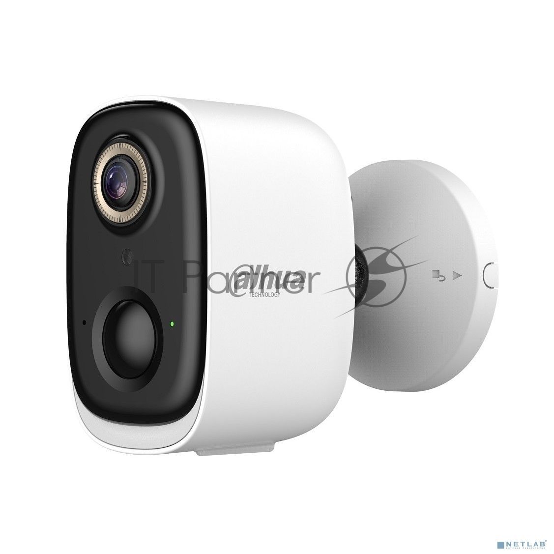 Уличная цилиндрическая IP-видеокамера DAHUA DH-BF5H (DH-IPC-BF5HP-0210B) с Wi-Fi 5Мп; 1/3” CMOS; 2.1мм; обнаружение людей,транспорт; ИК 15м, LED 10м; встроенные микрофон+динамик; слот MicroSD;