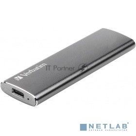 Твердотельный диск 120GB Verbatim VX500, External, USB 3.1, [R/W -500/290 MB/s], металл