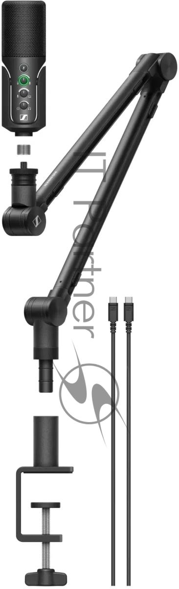Микрофон проводной Sennheiser PROFILE STREAMING SET 3м черный