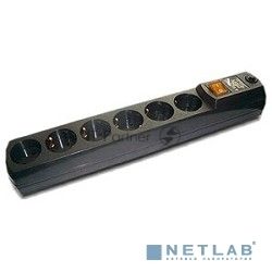 Сетевой фильтр Most H6 5м, 6 розеток, черный, коробка