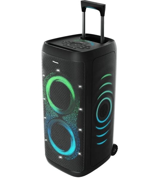 Минисистема Hisense Party Thunder черный 620Вт USB BT