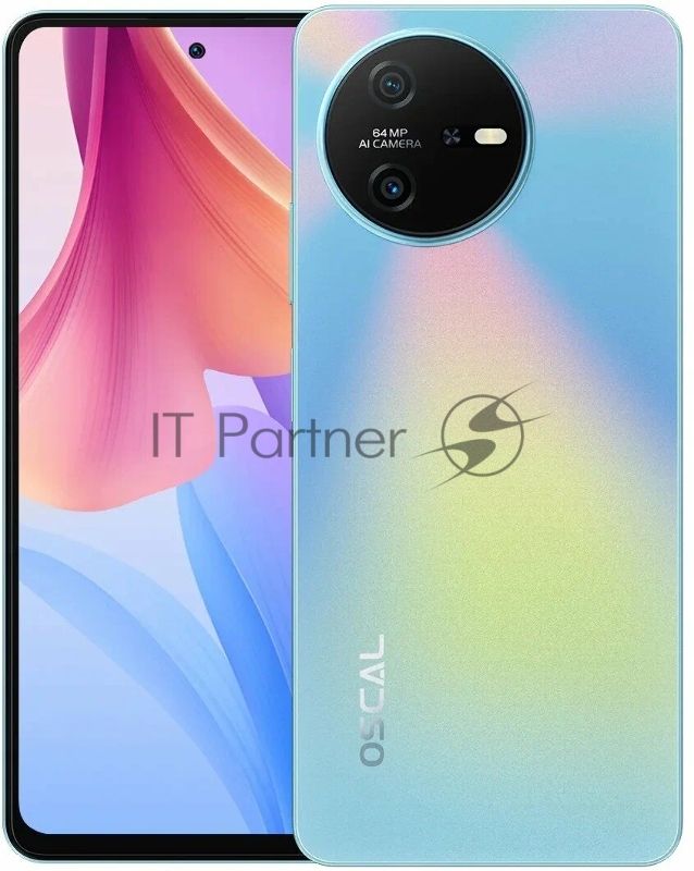 Смартфон OSCAL Tiger 12, 12/256Gb, голубой