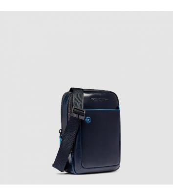 Сумка кросс-боди мужская Piquadro Blue Square CA6811B2/BLU2 синяя натур.кожа