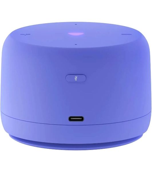 Умная колонка Яндекс Станция Лайт 2, 6Вт, компактная, 1 динамик, Matter, Wi-Fi, Bluetooth 5.0, Алиса, фиолетовый