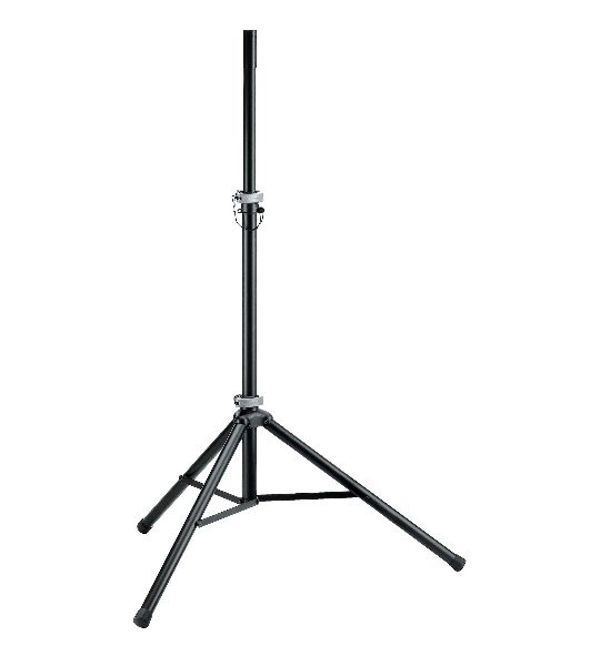Стойка для акустической системы K&M 21450-000-55 высота от 1270 до 1930 мм, диаметр трубы 35 мм, специальный штифт для дополнительной фиксации, материал - алюминий, цвет черный