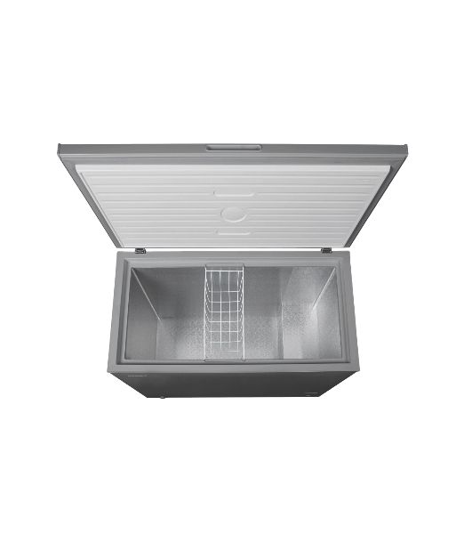 Морозильный ларь Kraft BD (W)-340SRX серебристый, 318л