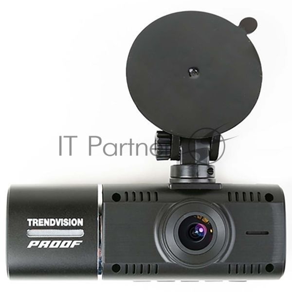 Видеорегистратор TrendVision Proof PRO GPS, 1920x1080, 1.5", с камерой заднего вида, GPS/ГЛОНАСС, G-сенсор, датчик движения