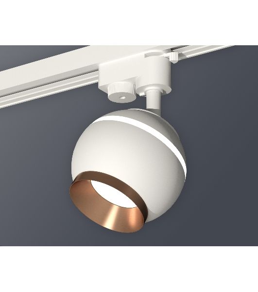 Светильник Ambrella light XT1101024 SWH/PPG белый песок/золото розовое полированное GU5.3 LED 3W 4200K (A2520, C1101, N7035)
