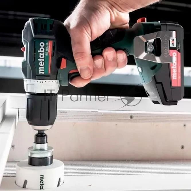 Дрель-шуруповерт Metabo BS 18 L BL, 18 В, 2 Ач, 60 Нм,  бесщеточный