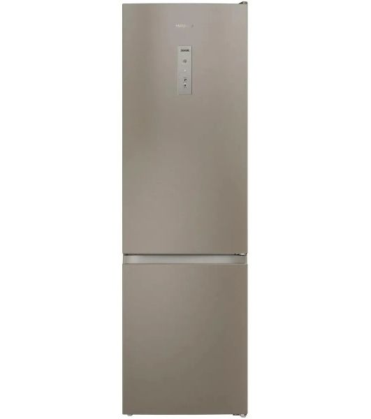 Холодильник Hotpoint HT 6200 BZ бронзовый двухкамерный 240/83л морозилка снизу, No Frost